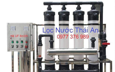 Hệ lọc UF công nghiệp 8m3/h